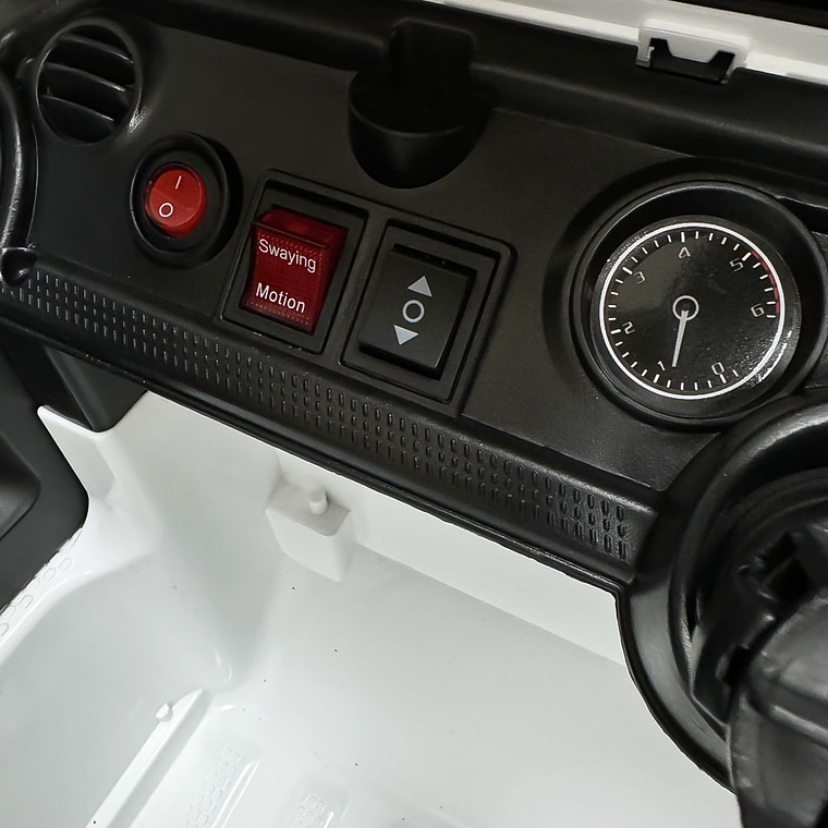 Jeep Negro Electrico Batería 4x4 12V 3