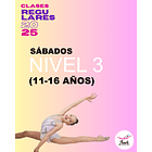 NIVEL 3 SÁBADOS /11-16 AÑOS/INICIAL 1