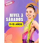 NIVEL 3 SÁBADOS /11-16 AÑOS/INICIAL 1