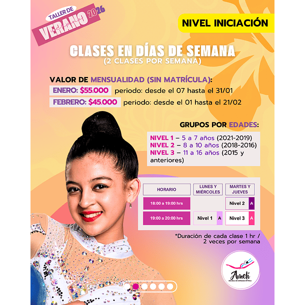 NIVEL 2 SEMANAL /8-10 AÑOS/INICIAL 2