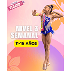 NIVEL 3 SEMANAL /11-16 AÑOS/INICIAL 1