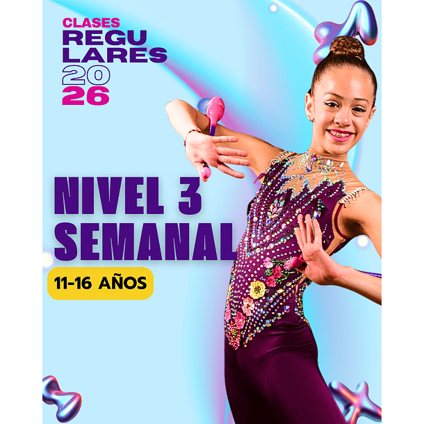NIVEL 3 SEMANAL /11-16 AÑOS/INICIAL 1