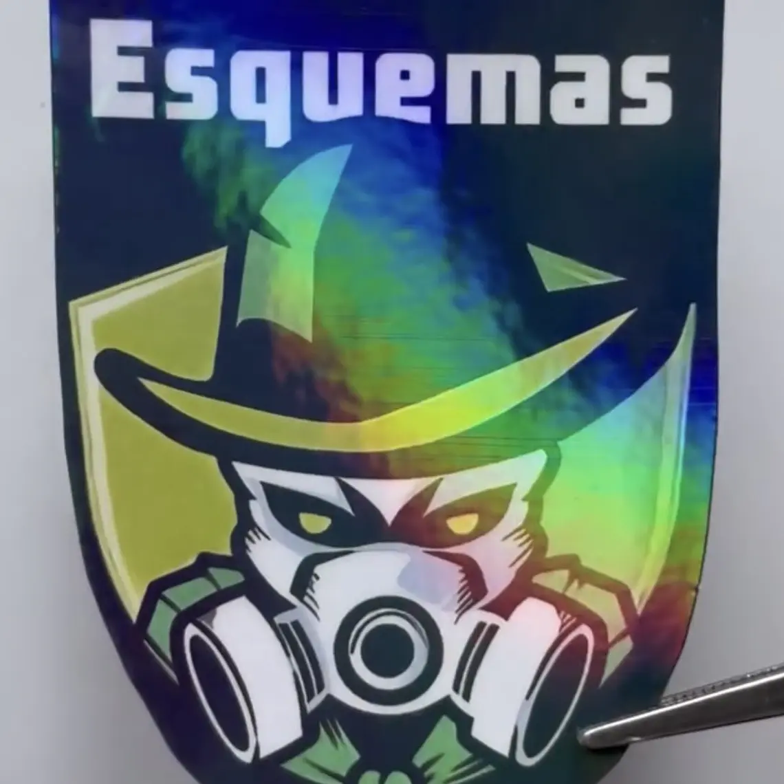 Stickers Laminados (mate, tornasol, puntos brillantes) 5