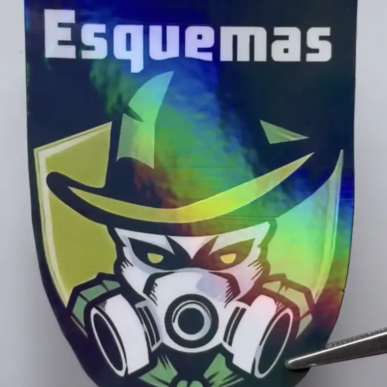 Stickers Laminados (mate, tornasol, puntos brillantes) 5