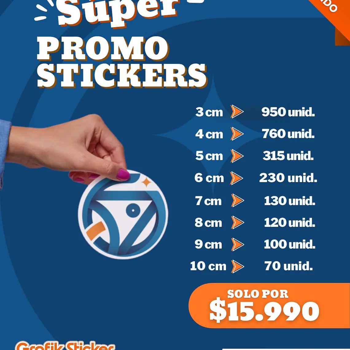 Super Promo stickers  1