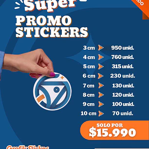 Super Promo stickers 