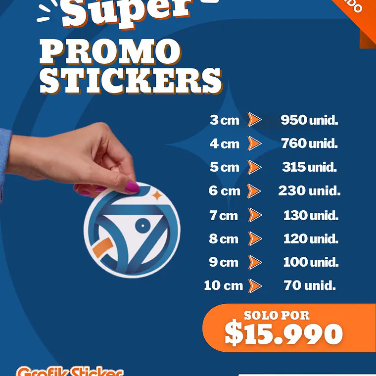 Super Promo stickers  1