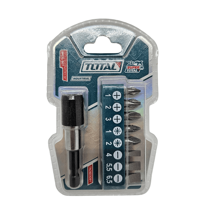 Set puntas atornillador 9piezas total 1