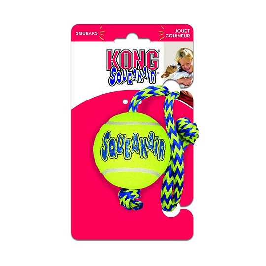 KONG SqueakAir® Balls with Rope