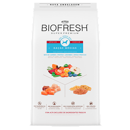 ALIMENTO BIOFRESH SENIOR RAZAS MEDIANAS