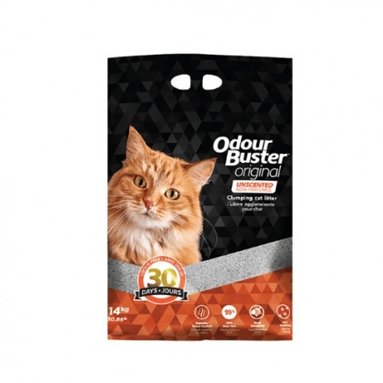 Odour Buster Original 14KG – Arena Sanitaria para Gatos