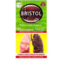 Tabaco Bristol Manzana Verde $4.290xMayor