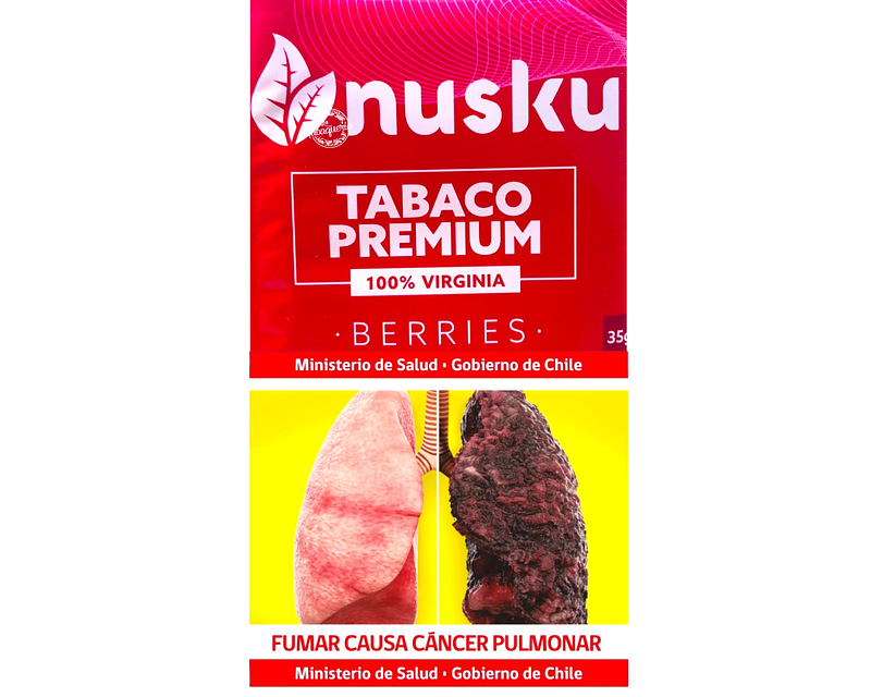 Tabaco Nusku Berries (+Regalo) $3.490xMayor