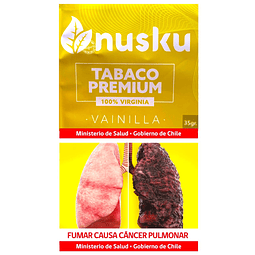 Tabaco Nusku Vainilla (+Regalo) $3.490xMayor