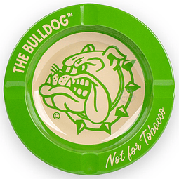 Cenicero Metalico The Bulldog Verde $1.190XMayor