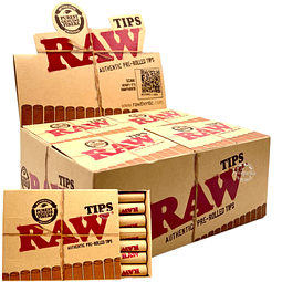 Boquillas Tips Pre-Enrolados Raw $1.490