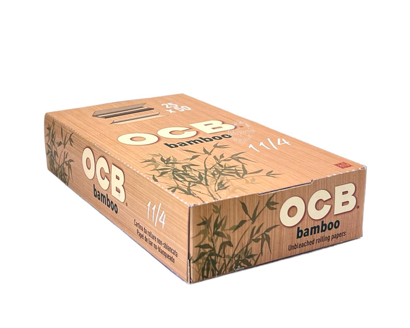 Papelillos OCB Bamboo 1 ¼ Display $10.000