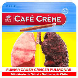 Puros Café Crème Blue 20 Unidades $15.500Mayor
