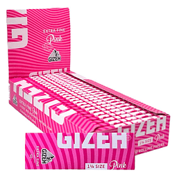 Papelillos Gizeh Pink Extra Fine 1 ¼ Display