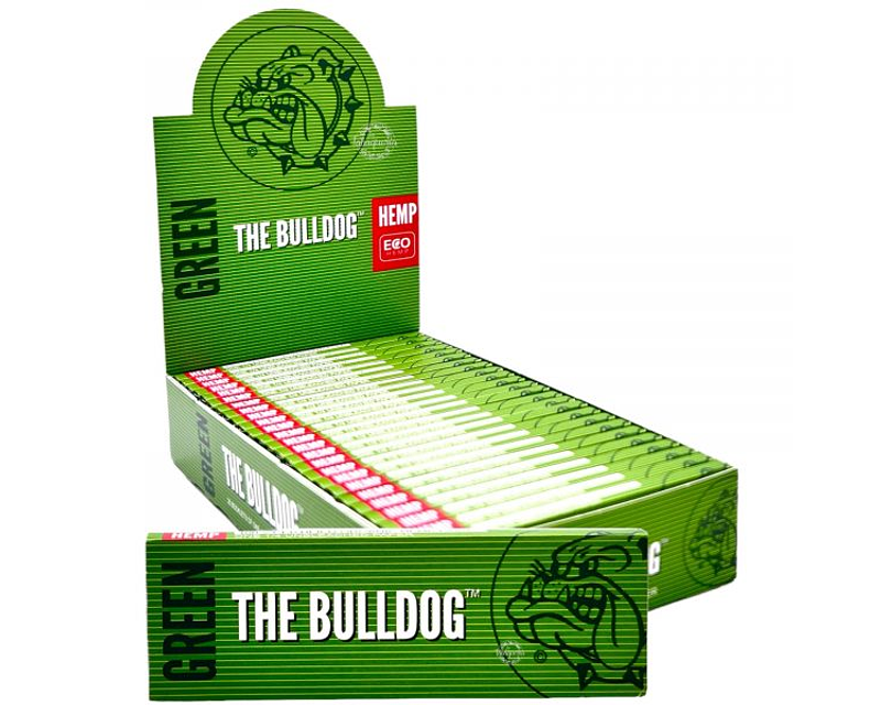 Papelillo The Bulldog Verde 1 ¼ Display