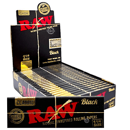 Papelillo Raw Classic Black 1 ¼ Display
