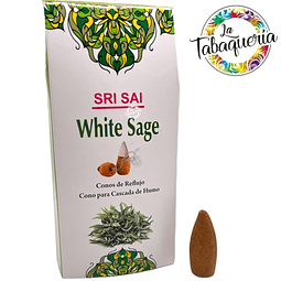 Conos Aromaticos Sri Sai Cascada White Sage $670xMayor