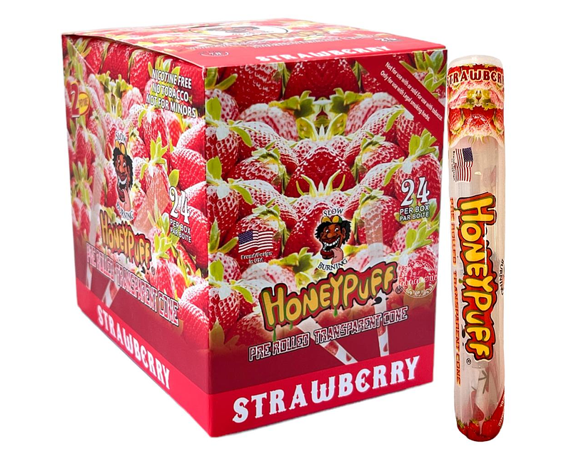 Cono celulosa HoneyPuff Frutilla $583xMayor- COPIAR