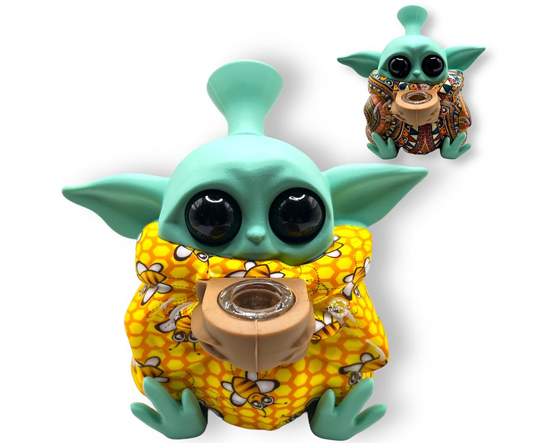 Pipa Silicona Baby Yoda Diseño $14.990xMayor