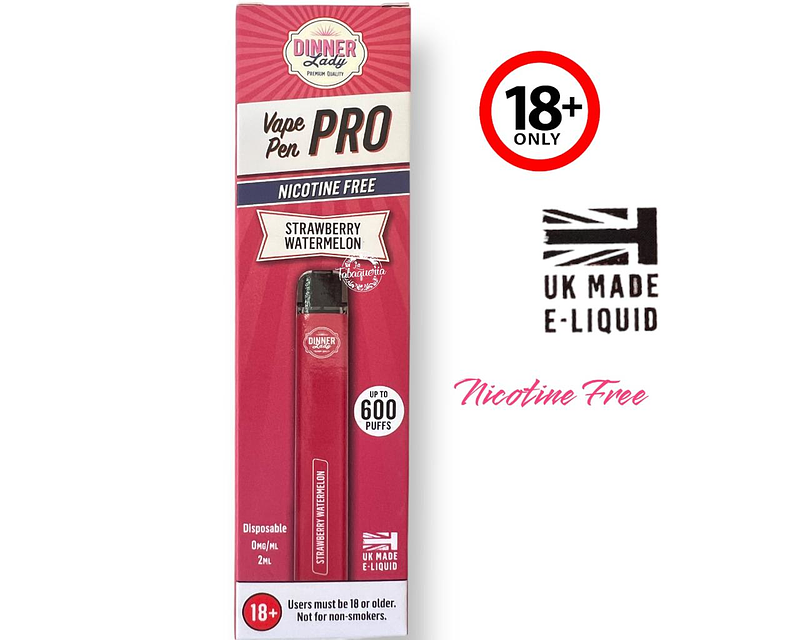 Vape Pen Pro Sandia-Frutilla 600Puffs