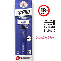 Vape Pen Pro Limonada Azul Razz 600Puffs   