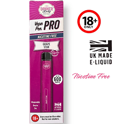 Vape Pen Pro Estrella de Uva 600Puffs 