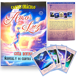 Cartas Tarot Amor y Luz $3.490xMayor  
