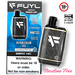 Kit Vape Fuyl Chicle 600Puffs $5.990xMayor   