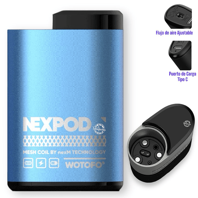 Dispositivo Vape Wotofo Nexpod $11.990xMayor