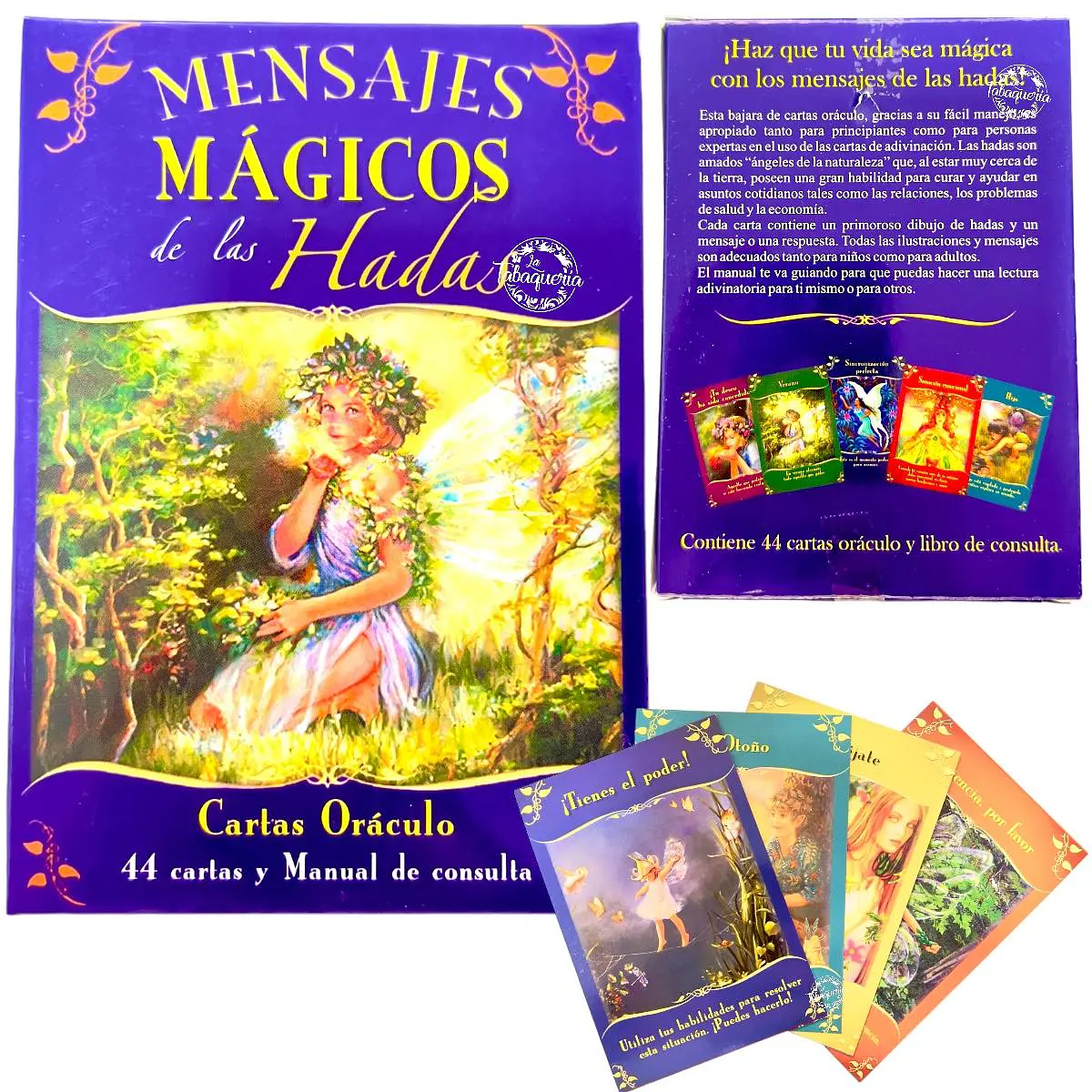 Cartas Oráculo Mensaje Mágicos de las Hadas $3.990xMayor