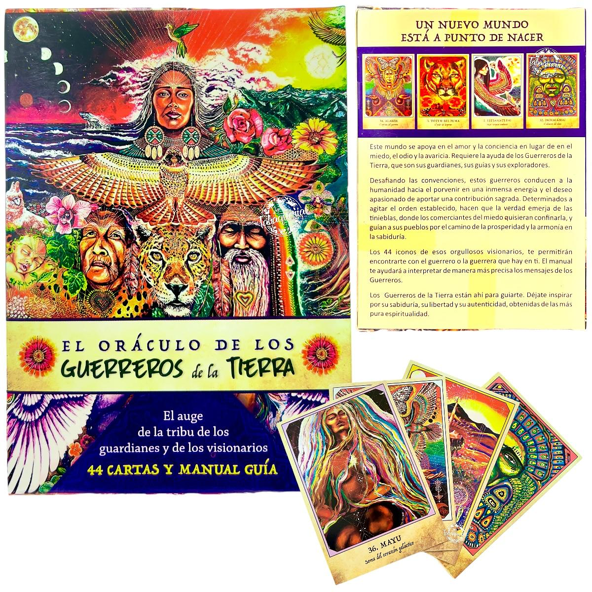 Cartas Oráculo de los Guerreros de la Tierra $3.990xMayor