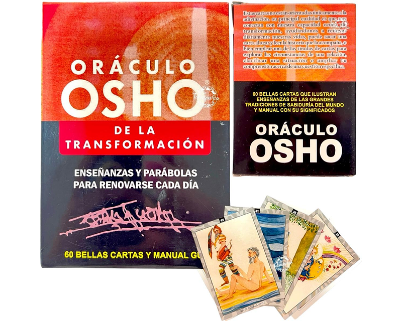 Cartas Oráculo Osho de la Transformación $3.990xMayor