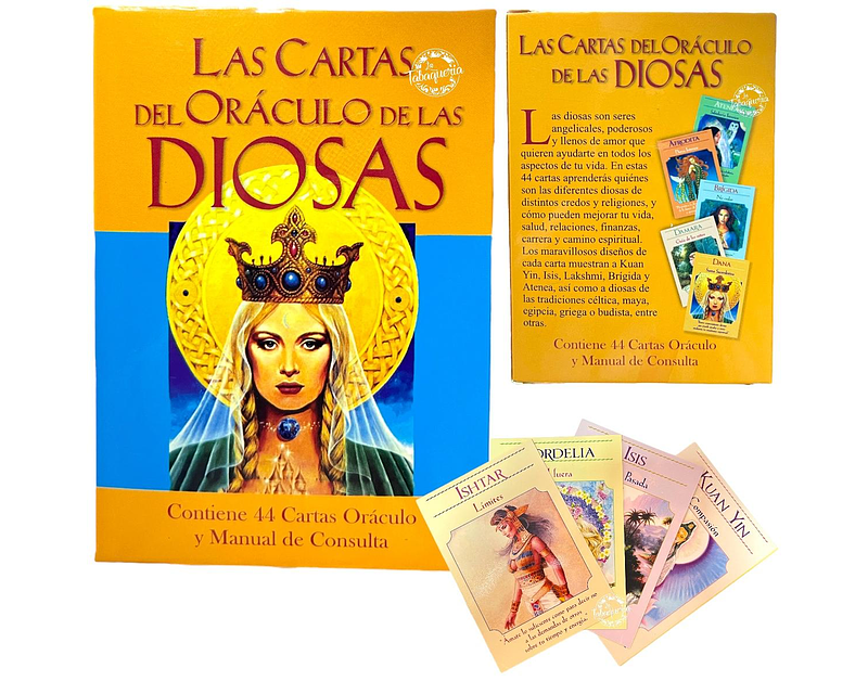 Cartas Oráculo de las Diosas $3.990xMayor 