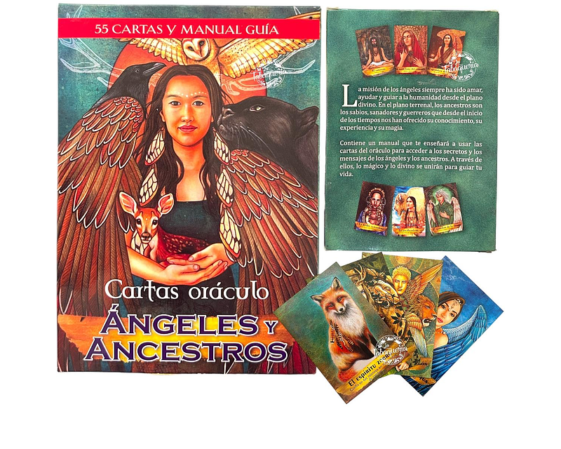 Cartas Oráculo Ángeles y Ancestros $3.990xMayor  