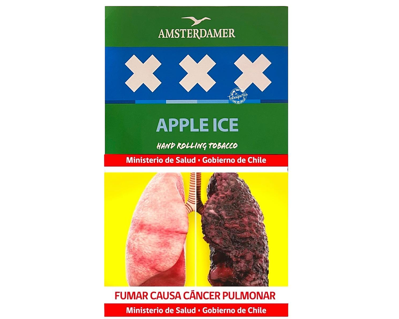 Tabaco Amsterdamer XXX Manzana Ice (Mac Baren) $4.490xMayor  