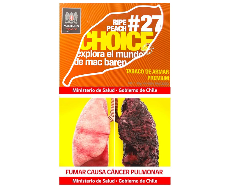 Tabaco Choice Damasco #27 (Mac Baren) $6.990xMayor  