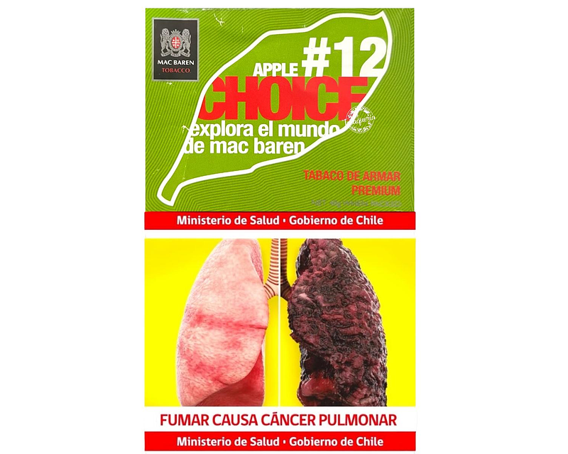 Tabaco Choice Manzana #12 (Mac Baren) $6.990xMayor  