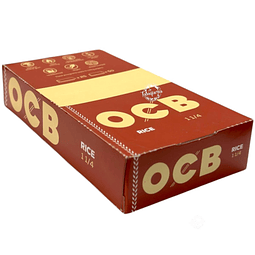 Papelillos OCB de Arroz 1 ¼ Display 