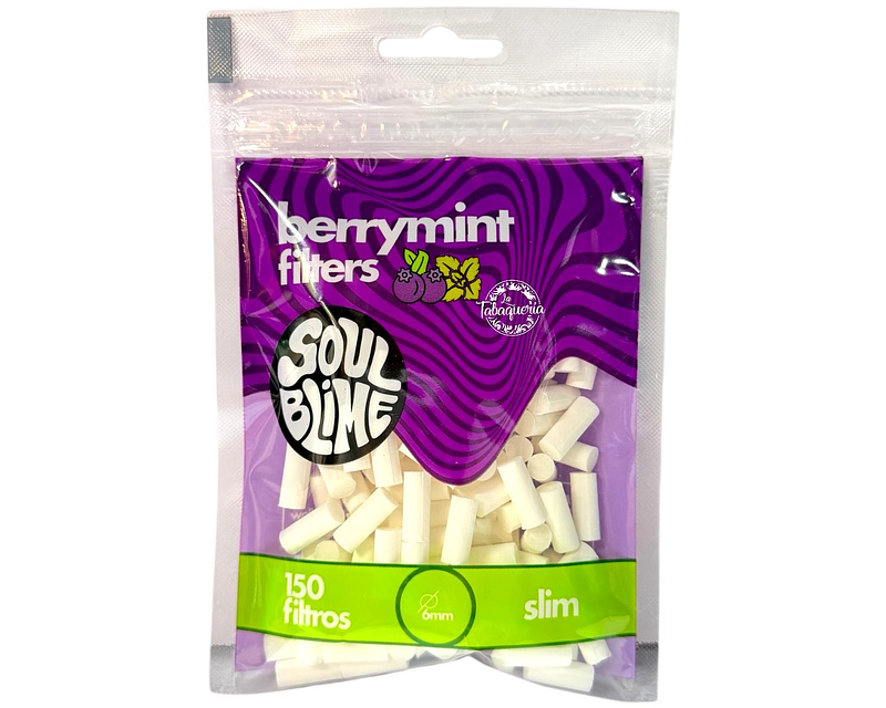 Filtros Soulblime Slim Berrymint $890xMayor