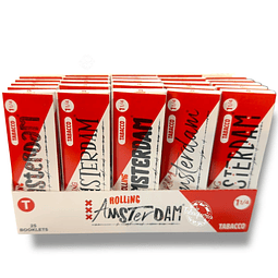 Papelillo Rolling Amsterdam Tabacco 1 ¼ Display $5.990xMayor 