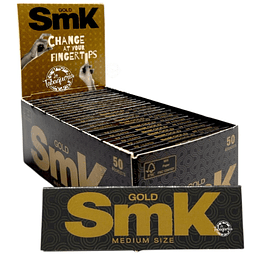 Papelillos Smoking Regular 1 1/4 Gold  Display 