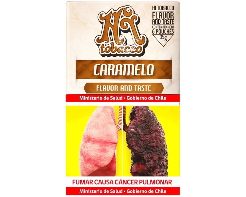 Tabaco Hi Caramelo $6.590xMayor