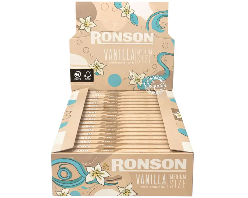 Papelillo Ronson Vainilla 1 ¼ Display