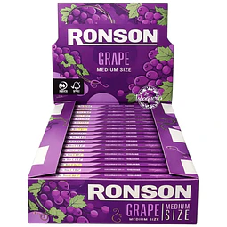 Papelillo Ronson Uva 1 ¼ Display 