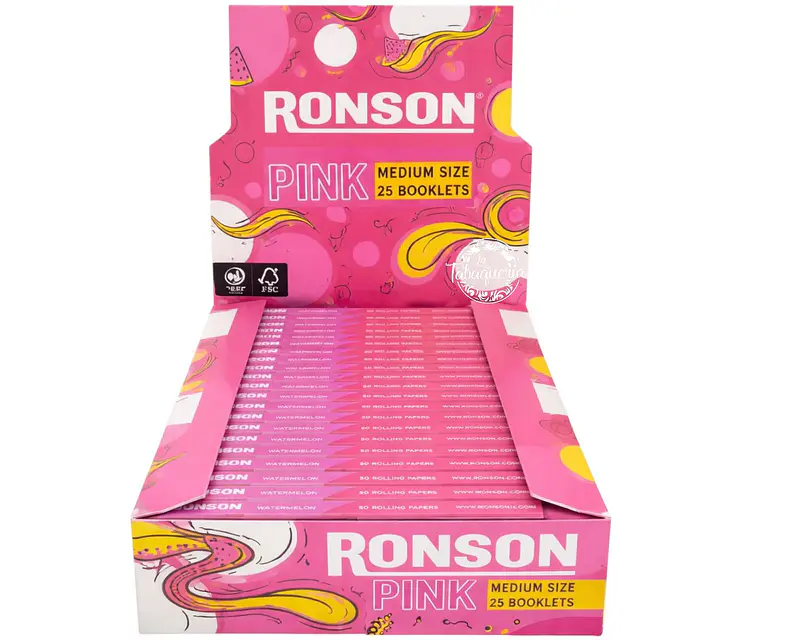 Papelillo Ronson Pink 1 ¼ Display   